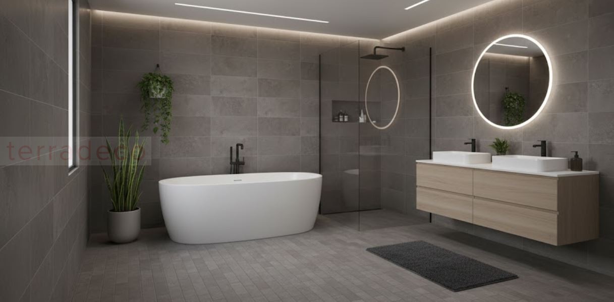 Marazzi Room Antracite 60x120 MP8C Kamień | Terradeco