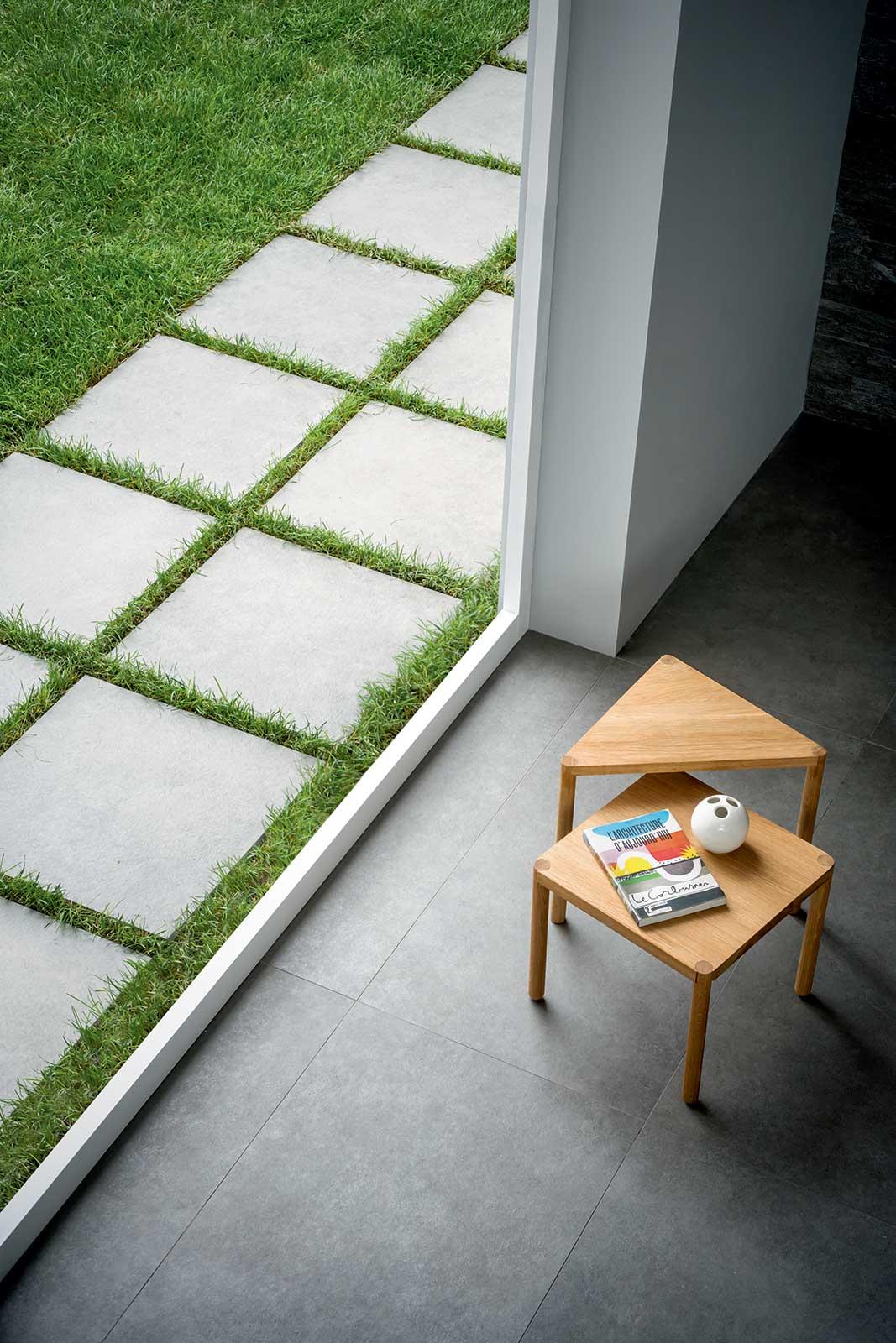Marazzi Mystone Silverstone Antracite Strutturato 60x60 - 20 mm MLD3 ...